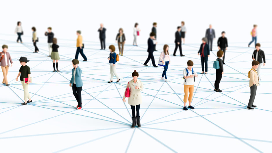 ネットワークでつながる人々